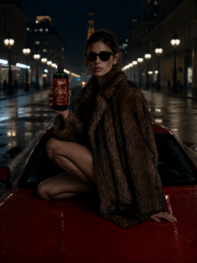 NAJJU Hand & Body Wash, Ginger & Smoky Cardamom