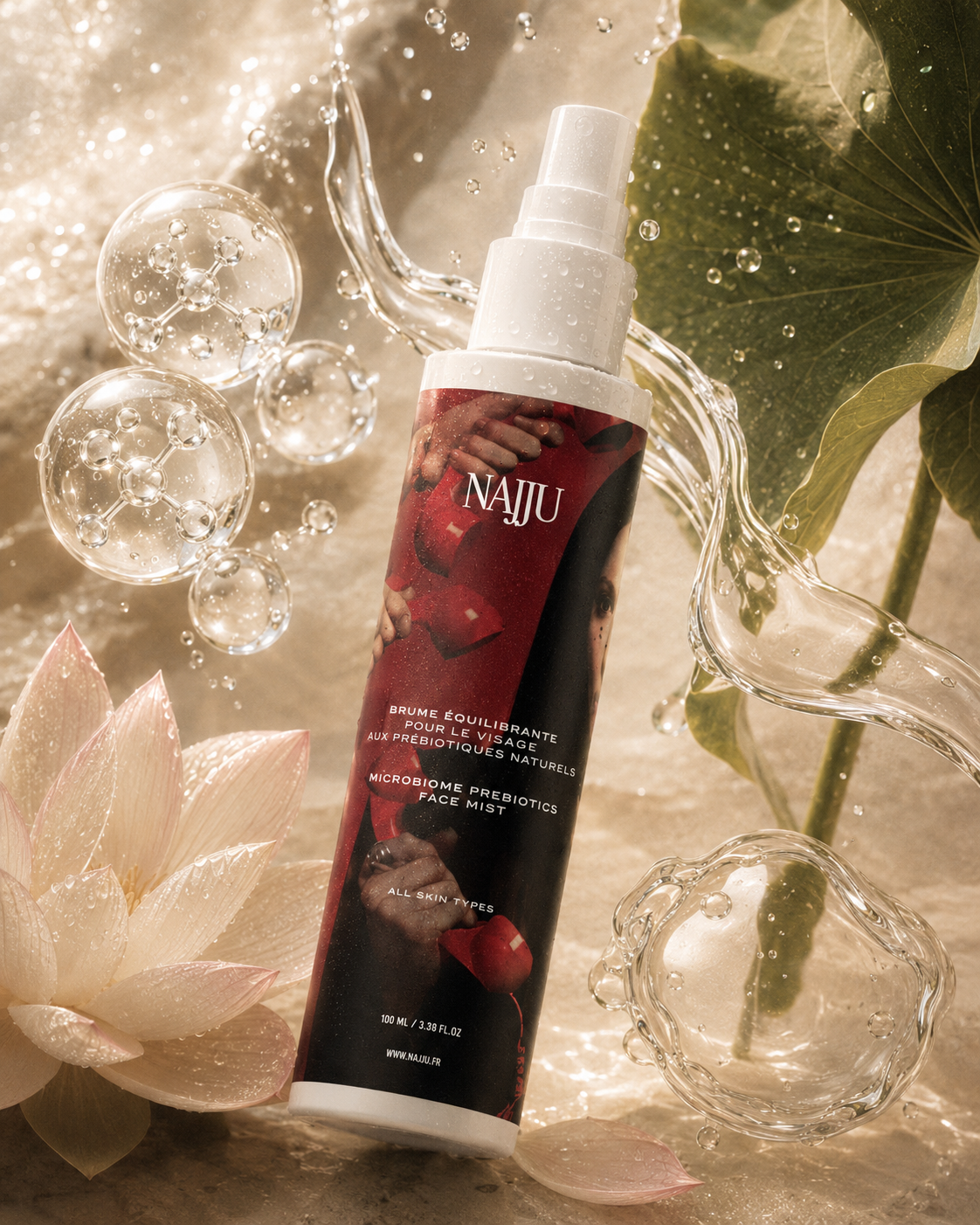 NAJJU Microbiome Prebiotics Face Mist